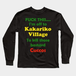 Fuck This....Kakariko Village Long Sleeve T-Shirt